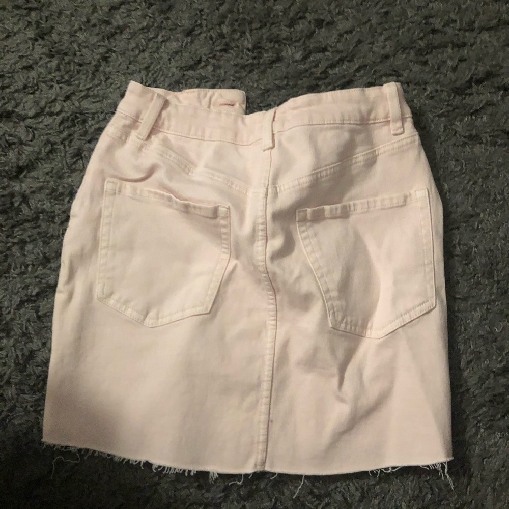 Light pink denim skirt - Picture 4 of 5